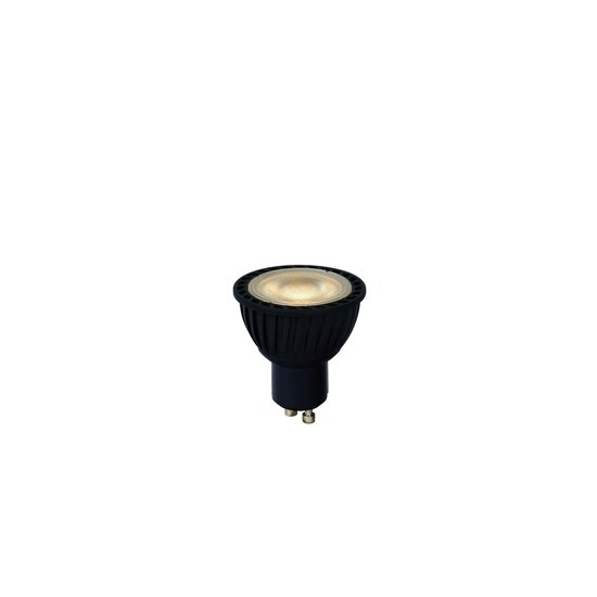 Lucide MR16 - Led lamp - Ø 5 cm - LED Dimb. - GU10 - 3x5W 3000K - Zwart - Set van 3