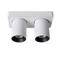 Lucide NIGEL - Ceiling spotlight - LED Dim to warm - GU10 - 2x5W 2200K/3000K - White