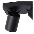 Lucide NIGEL - Spot de plafond - LED Dim to warm - GU10 - 2x5W 2200K/3000K - Noir