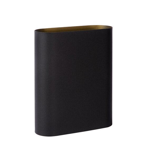 Lucide OVALIS - Wandlamp - 2xE14 - Zwart