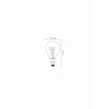 Lucide P45 - Filament lamp - Ø 4,5 cm - LED Dimb. - E14 - 1x3W 2200K - Amber
