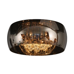 Lucide PEARL - Ceiling lamp - Ø 40 cm - 5xG9 - Chrome