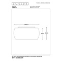 Lucide PEARL - Ceiling lamp - Ø 40 cm - 5xG9 - Chrome