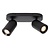 Lucide PUNCH - Foco de techo - 2xGU10 - Negro