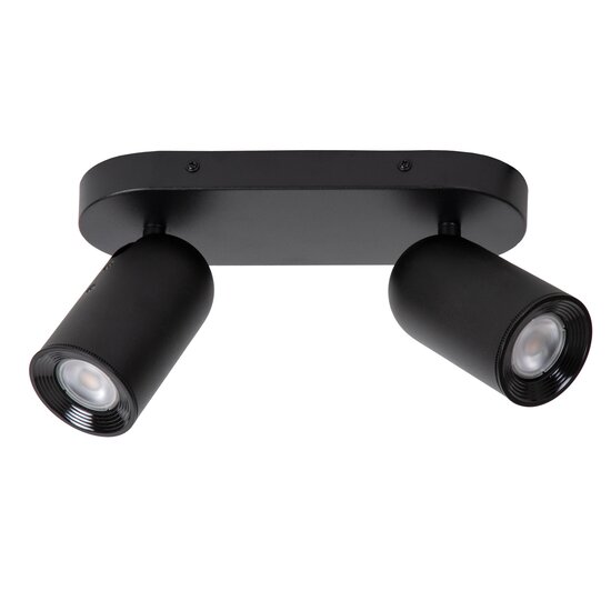 Lucide PUNCH - Spot de plafond - 2xGU10 - Noir