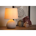 Lucide RAMZI - Table lamp - Ø 18 cm - 1xE14 - Beige