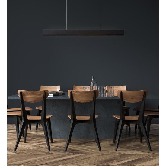 Lucide RAYA LED – Pendelleuchte – Dimmbar – 1 x 36 W, 2700 K – Schwarz