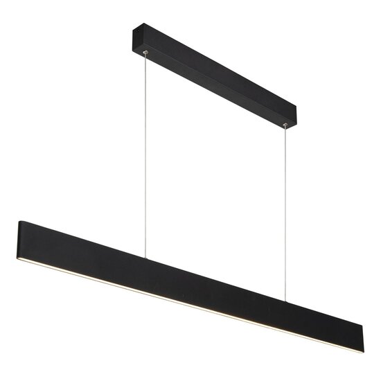 Suspension LED Lucide RAYA - Intensité variable - 1 x 36 W 2700 K - Noir