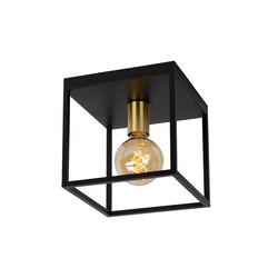 Lucide RUBEN - Ceiling lamp - 1xE27 - Black