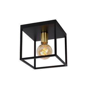 Lucide RUBEN - Ceiling lamp - 1xE27 - Black