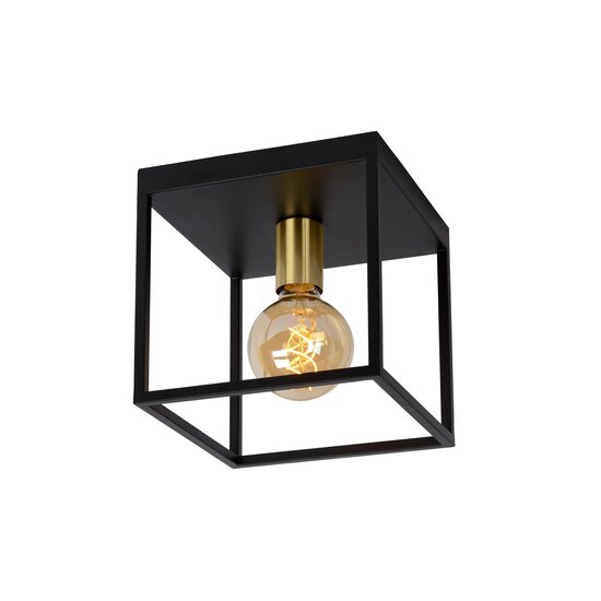 Lucide RUBEN - Ceiling lamp - 1xE27 - Black
