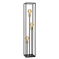 Lucide RUBEN - Vloerlamp - 3xE27 - Zwart