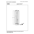 Lucide RUBEN - Floor lamp - 3xE27 - Black