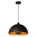 Lucide SIEMON - Hanglamp - Ø 40 cm - 1xE27 - Zwart