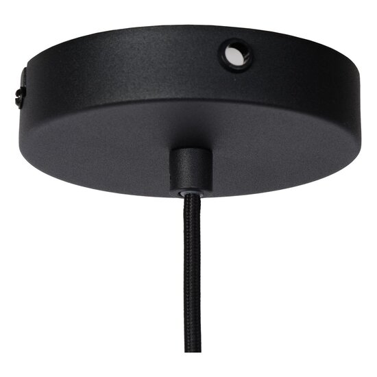 Lucide SIEMON - Hanglamp - Ø 40 cm - 1xE27 - Zwart