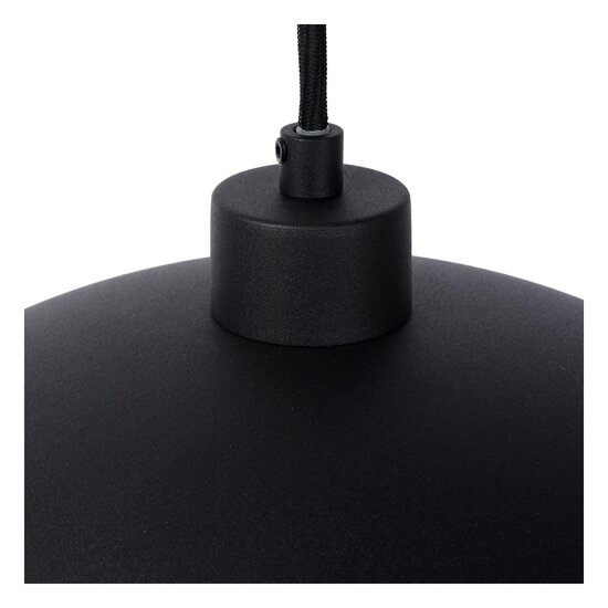 Lucide SIEMON - Hängelampe - Ø 40 cm - 1xE27 - Schwarz