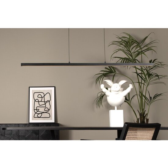 Lucide SIGMA - Lámpara colgante - LED Dim. - 1x36W 2700K - Negro