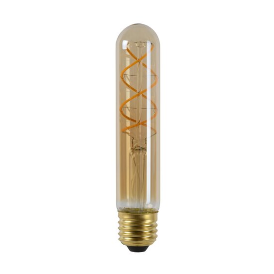 Lucide T32 - Filament lamp - Ø 3 cm - LED Dimb. - E27 - 1x4,9W 2200K - Amber