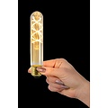 Lucide T32 - Filament lamp - Ø 3 cm - LED Dimb. - E27 - 1x4,9W 2200K - Amber
