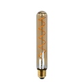 Lucide T32 - Filament lamp - Ø 3.2 cm - LED Dimming. - E27 - 1x4.9W 2200K - Amber