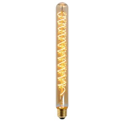 Lucide T32 - Lampe à filament - Ø 3,2 cm - LED Gradation. - E27 - 1x4,9W 2200K - Ambre