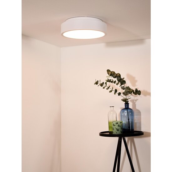 Lucide TALOWE LED - Ceiling lamp - Ø 30 cm - LED Dim. - 1x20W 3000K - White