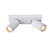 Lucide TAYLOR - Foco de techo Baño - LED Dim to Warm - GU10 - 2x5W 2200K/3000K - IP44 - Blanco