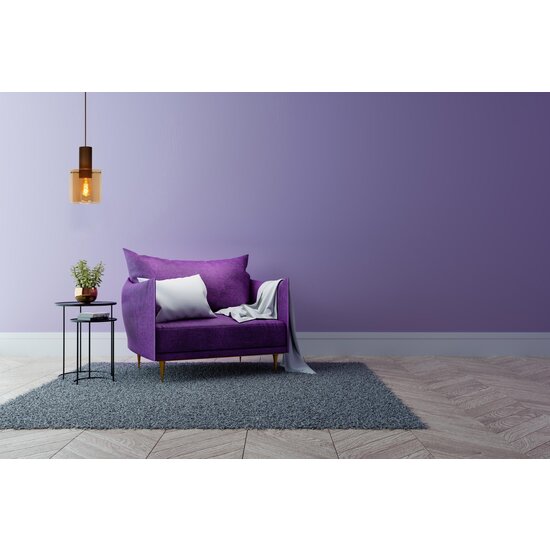 Lucide TOLEDO - Lámpara colgante - Ø 20 cm - 1xE27 - Ámbar