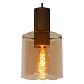 Lucide TOLEDO - Pendant lamp - Ø 20 cm - 3xE27 - Amber