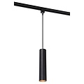 Lucide TRACK FLORIS Pendant Lamp - 1-phase Track System / Track Lighting - 1xGU10 - Black (Expansion)