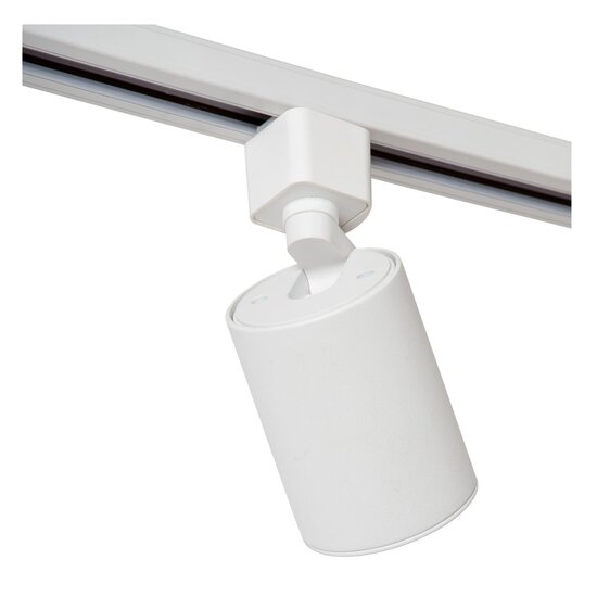Lucide TRACK NIGEL Rail spot - Système Rail monophasé / Eclairage Rail - 1xGU10 - Blanc (Expansion)