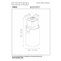 Lucide TRACK NIGEL Railspot - 1-phase Rail system / Rail lighting - 1xGU10 - White (Expansion)