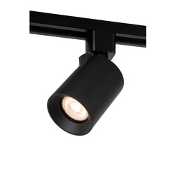 Lucide TRACK NIGEL Railspot - 1-fase Railsysteem / Railverlichting - 1xGU10 - Zwart (Uitbreiding)