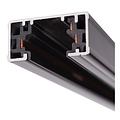 Lucide TRACK Surface-mounted rail - 1-phase rail system / rail lighting - 1 meter - Black (Extension)