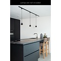Lucide TRACK Starterset - 1-phase Rail system / Rail lighting - 2 meters - Black