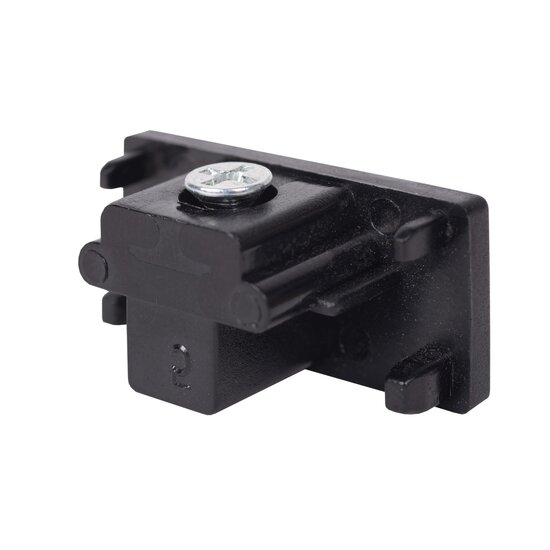 Lucide TRACK Starter Set - Système de rail monophasé / Éclairage sur rail - 2 mètres - Noir