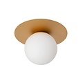 Lucide TRICIA - Ceiling lamp - Ø 25 cm - 1xE27 - Matt Gold / Brass