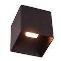 Lucide VERTIGO – Wiederaufladbare Wandleuchte für Innen/Außen – Akku/Batterie – LED-Dimmung. - 1x6W 2700K - IP54 - Bewegung & Tag-/Nachtsensor - Schwarz