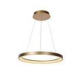 Lucide VIDAL – Hängelampe – Ø 58 cm – LED-Dimmung. - 1x48W 2700K - Mattgold / Messing