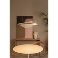 Lucide VIDAL - Hanglamp - Ø 58 cm - LED Dimb. - 1x48W 2700K - Mat Goud / Messing