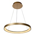 Lucide VIDAL - Hanging lamp - Ø 58 cm - LED Dimming. - 1x48W 2700K - Matt Gold / Brass