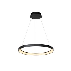 Lucide VIDAL - Lámpara colgante - Ø 58 cm - LED Dimming. - 1x48W 2700K - Negro