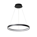 Lucide VIDAL - Hanglamp - Ø 58 cm - LED Dimb. - 1x48W 2700K - Zwart