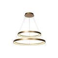 Lucide VIDAL - Hanging lamp - Ø 78 cm - LED Dim. - 1x92W 2700K - Matt Gold / Brass