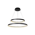 Lucide VIDAL - Lampe suspendue - Ø 78 cm - LED Dim. - 1x92W 2700K - Noir