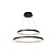 Lucide VIDAL - Pendant lamp - Ø 78 cm - LED Dimb. - 1x92W 2700K - Black