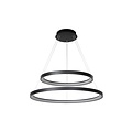 Lucide VIDAL - Hanglamp - Ø 78 cm - LED Dimb. - 1x92W 2700K - Zwart
