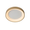 Lucide VIDAL - Ceiling lamp - Ø 28 cm - LED Dim. - 1x20W 2700K - Matt Gold / Brass