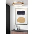 Lucide VIDAL - Plafonnier - Ø 48 cm - LED Dim. - 1x38W 2700K - Or Mat / Laiton