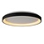 Lucide VIDAL - Deckenleuchte - Ø 48 cm - LED Dim. - 1x38W 2700K - Schwarz